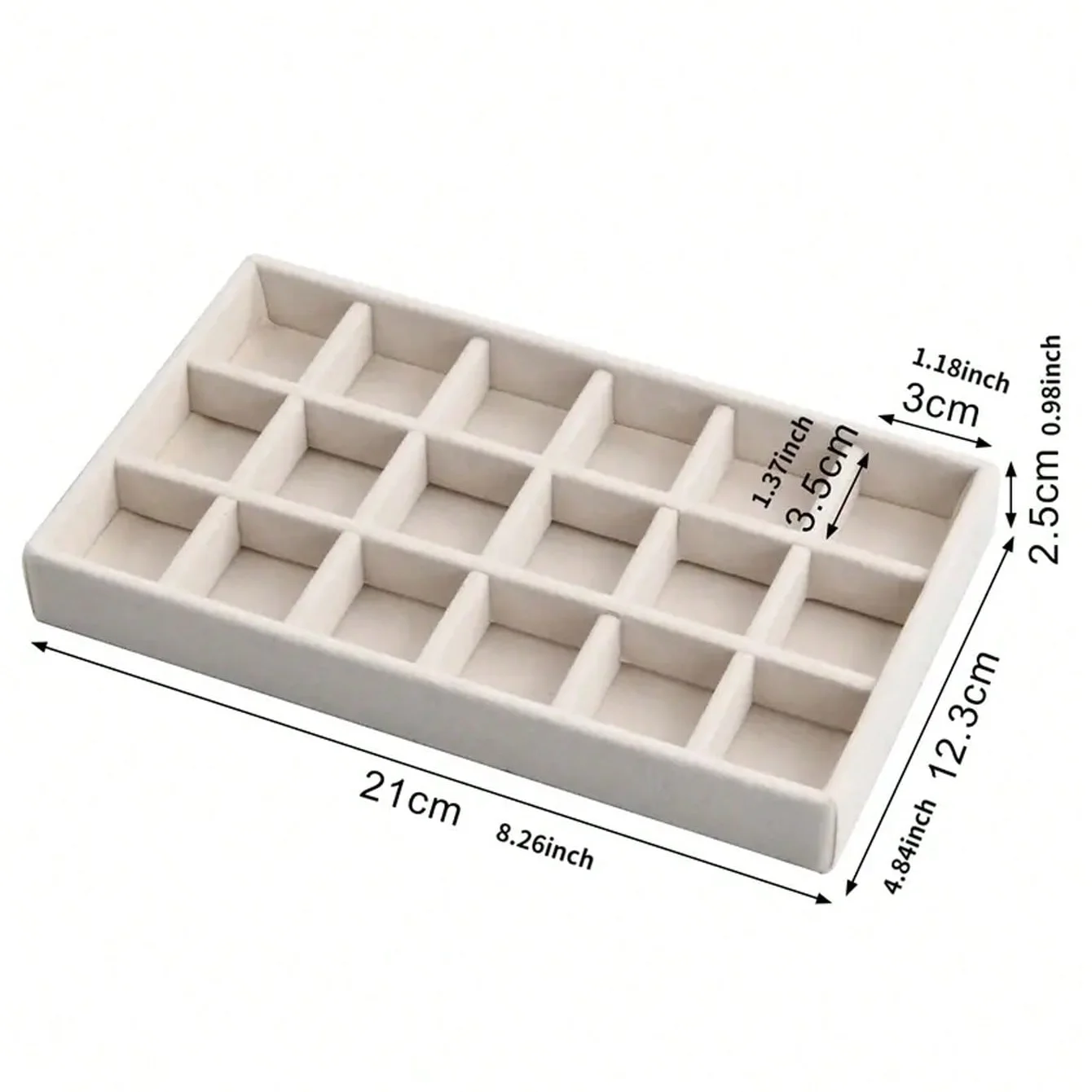 1PC 3-layer transparent plastic and velvet drawer jewelry storage box elegant crystal-shaped handle display table