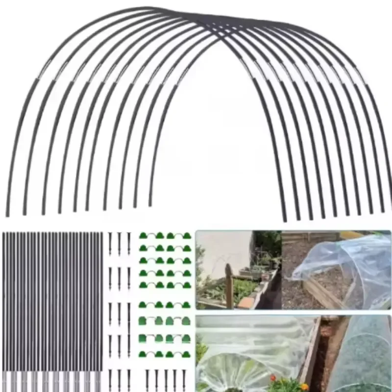 G​​Garden Arch Frame - Rust-Proof Fiberglass Support Arch & Plant Support Stake​