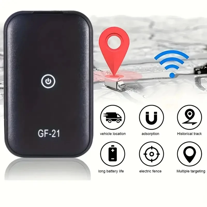 GF21 Mini GPS Real Time Car Tracker Anti-Lost Device Voice Control Recording Locator HD Microphone WIFI+LBS+GPS Pos Locator