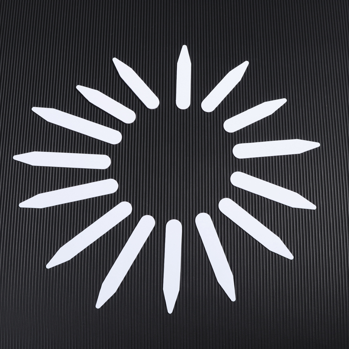 200 peças colarinho permanece plástico durável branco osso enchimento reforçador suporta 2 2.5 polegadas 2.8 polegadas camisas masculinas acessórios