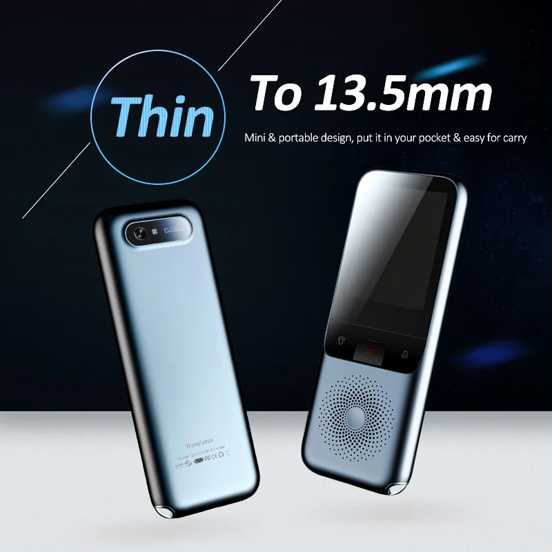 T11 Portable Audio Translator 138 Language Smart Translator Offline In Real Time Smart Voice AI Voice Photo Translator T10Pro