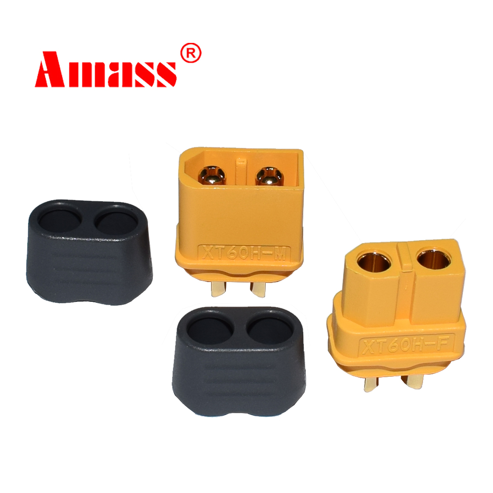 10 PCS Amass XT60 Female&Male Connector Plugs XT60 Connectors XT60H For RC Lipo Battery Rc Drone Airplane Accessories Wholesale