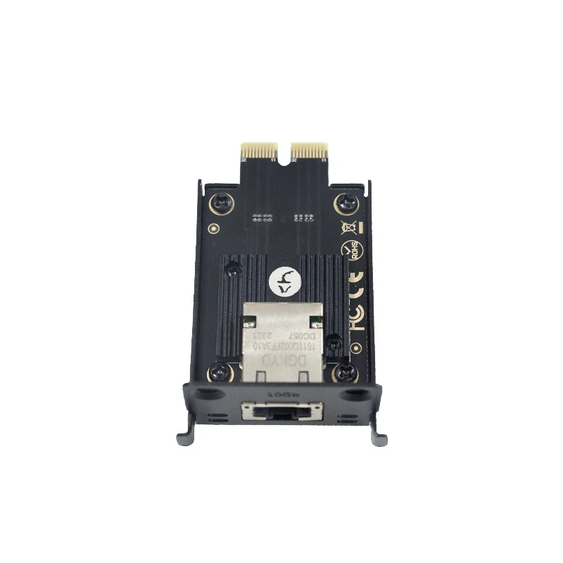 Мини-сетевая карта XikeStor 10G PCIE с поддержкой Synology DS923+, DS723+, RS422+, DS1522+ Серверный модуль Ppgrade