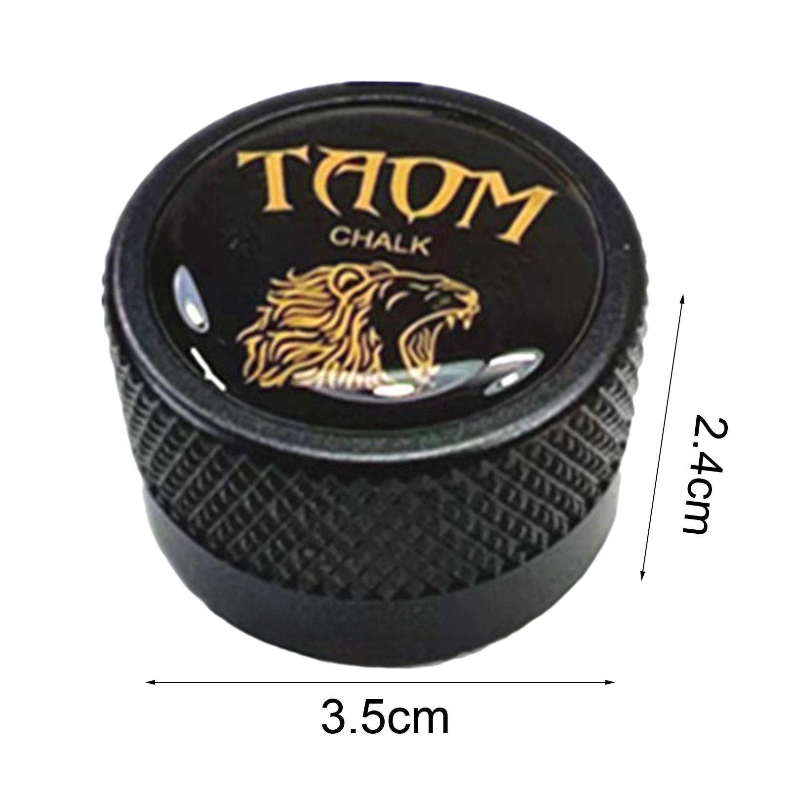 Soporte de tiza para piscina, estuche de tiza para piscina, accesorio de aluminio, almacenamiento de tiza de billar, caja de Metal, accesorios deportivos para taco de billar