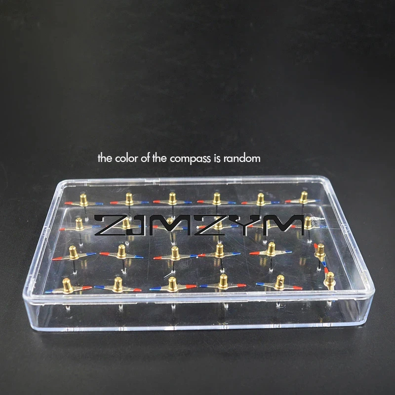 Physical Electromagnetism Magnetic Molecular Model 24 Diamond Shaped Magnetic Needle Demonstration Equipment