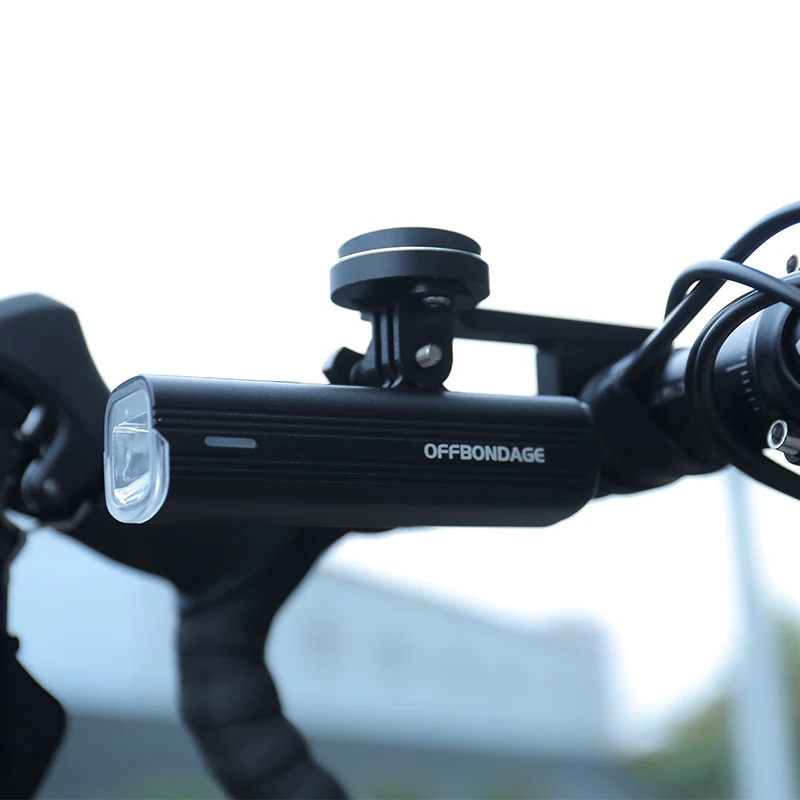 オフボンデージ-USB充電式自転車ヘッドライト,防雨自転車ヘッドライト,1000lm,LEDライト,4800mah懐中電灯