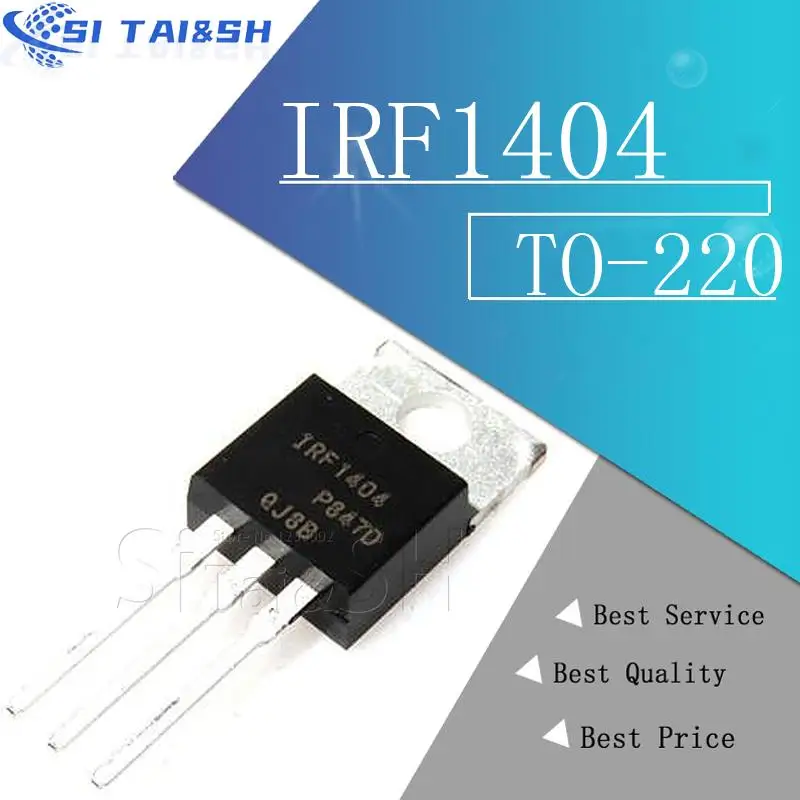 10pcs/lot IRF1404 channel field-effect tube 40V/162A/0.004 Ou tube  100% new original Data system