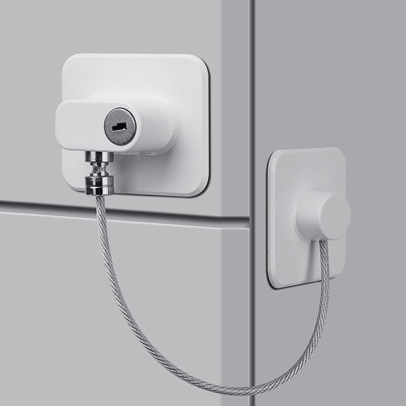Baby Kinderslot Venster Koelkast Opening Beveiligingskabel Deurslot Voor Kinderen Veiligheid Protector Bescherming Kindveiligheid