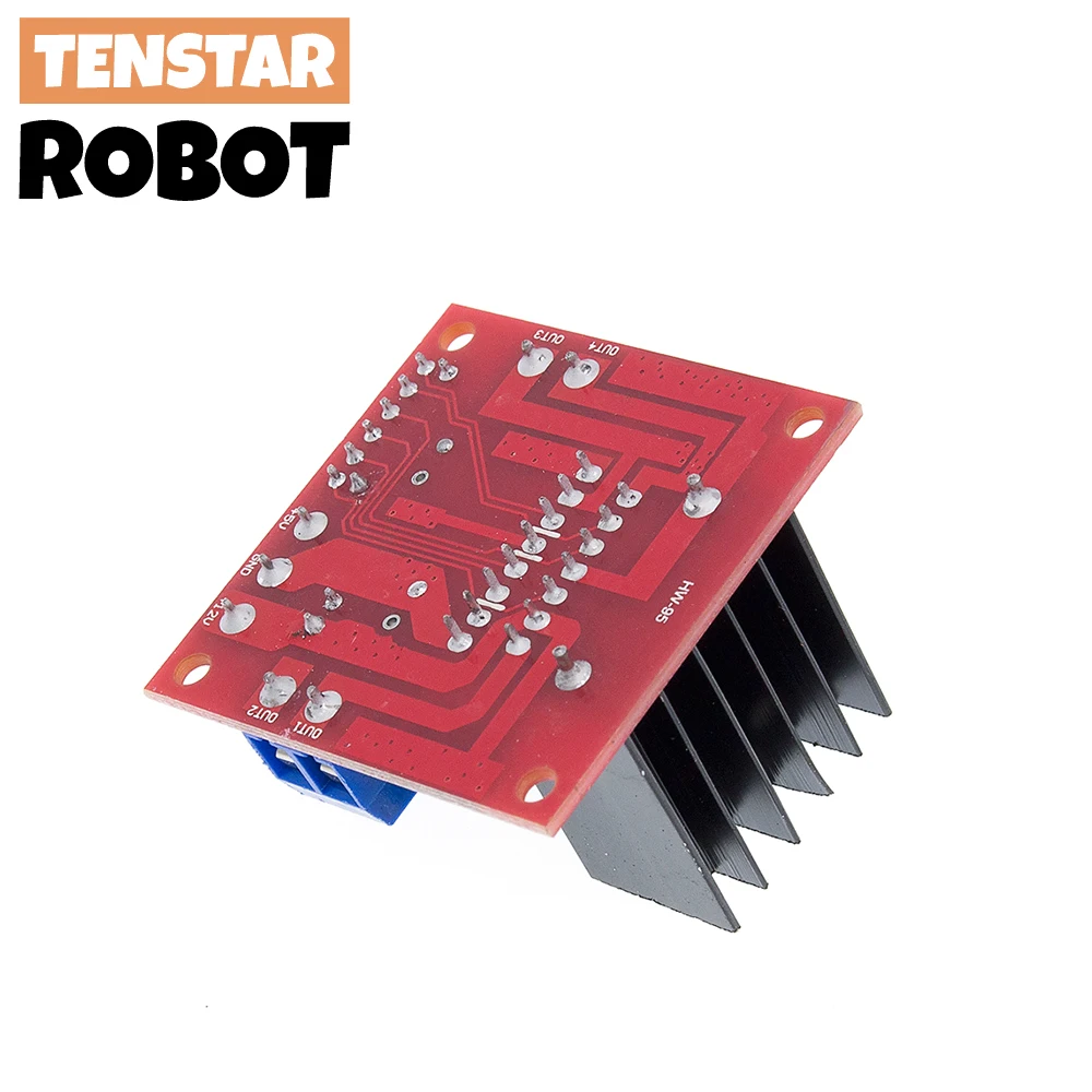 L298N Treiberplatine Modul L298N Schrittmotor Smart Car Roboter Steckbrett Peltier High Power L298 DC Motor Treiber für Arduino