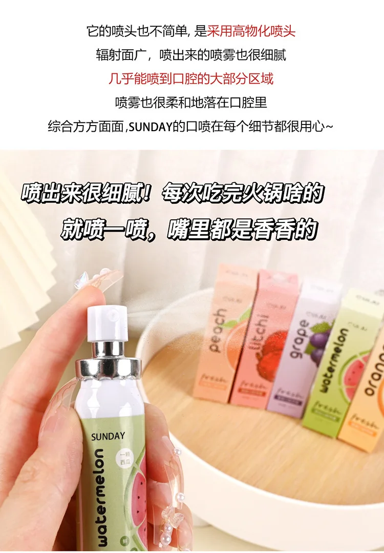 ポータブル歯科用リフレッシュ剤,口腔ケア製品,多目的スプレー,蚊の洗浄,ブレオ防臭,20ml