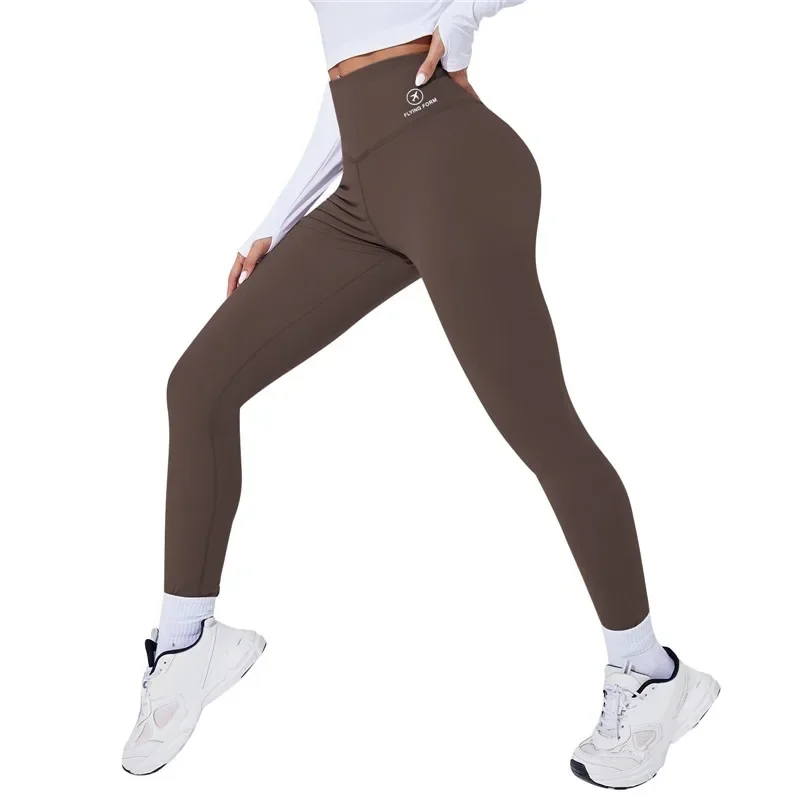 1pc Leggins da yoga a vita alta da donna Collant sportivi da palestra Pantaloni da corsa da donna Leggings sexy per il sollevamento del sedere Palestra Fitness Leggins push up ﻿