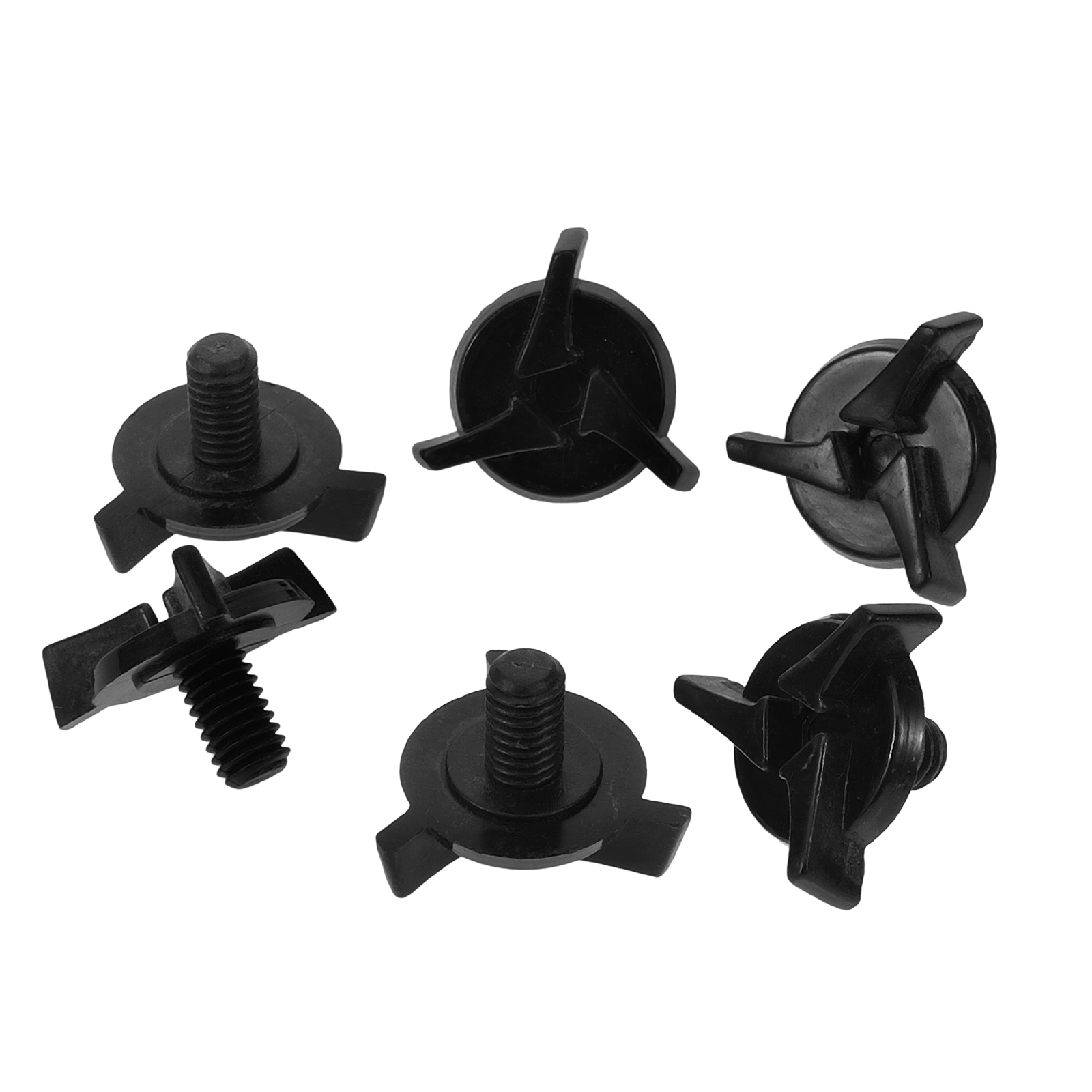 6 Pcs Helmets Off-road Screws For Visor Sun Motorcycle Replacement Parts Accessories