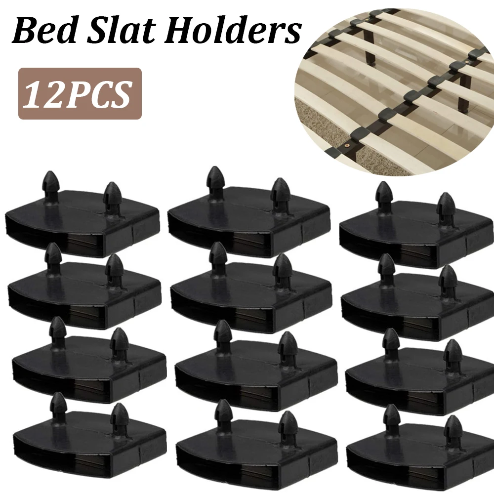 12 Chiếc Nhựa Thay Thế Giường Lát Centre Đầu Mút Giữ Vuông Có 53Mm-62Mm