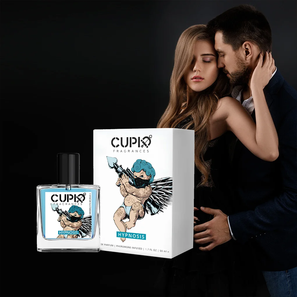 CUPID Fragrance 50 ml Herren-2-in-1-Köln-Luxusduft für den modernen Gentleman wird mit tragbaren 2 x 5 ml-Parfums geliefert