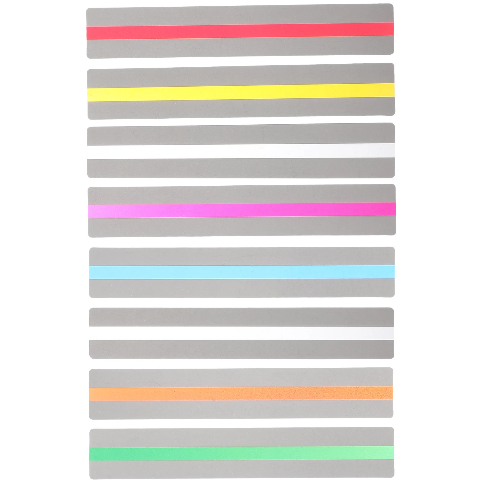 8 Pcs Guided Reading Articles Strips Page Marker Ruler Comics Dyslexia Bookmark The Pet Markers