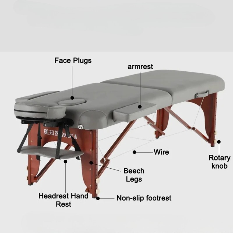 Luxury Comfortable Spa Bed Folding Table Massage Portable Stretchers Professional Stretcher Aesthetic Camas Y Muebles Beauty De