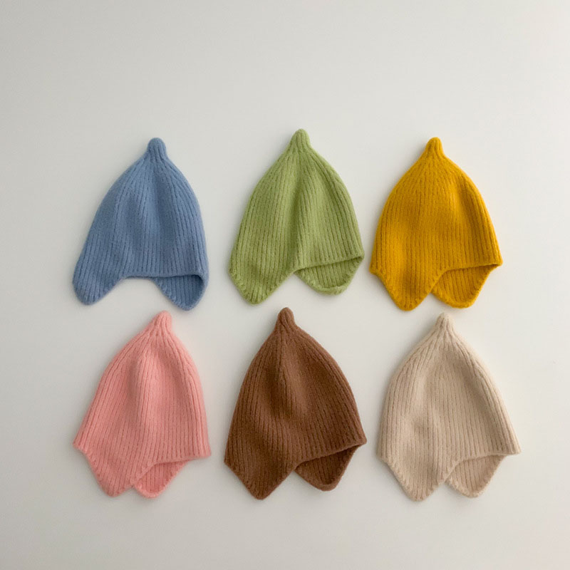 Bé Bảo Vệ Tai Ấm Áp Trẻ Em Đan Mũ Mềm Cho Bé Bonnet Nón Cho Bé Gái Bé Trai Sơ Sinh Beanies Nón Trẻ Em Mới Sinh đạo Cụ Chụp Ảnh