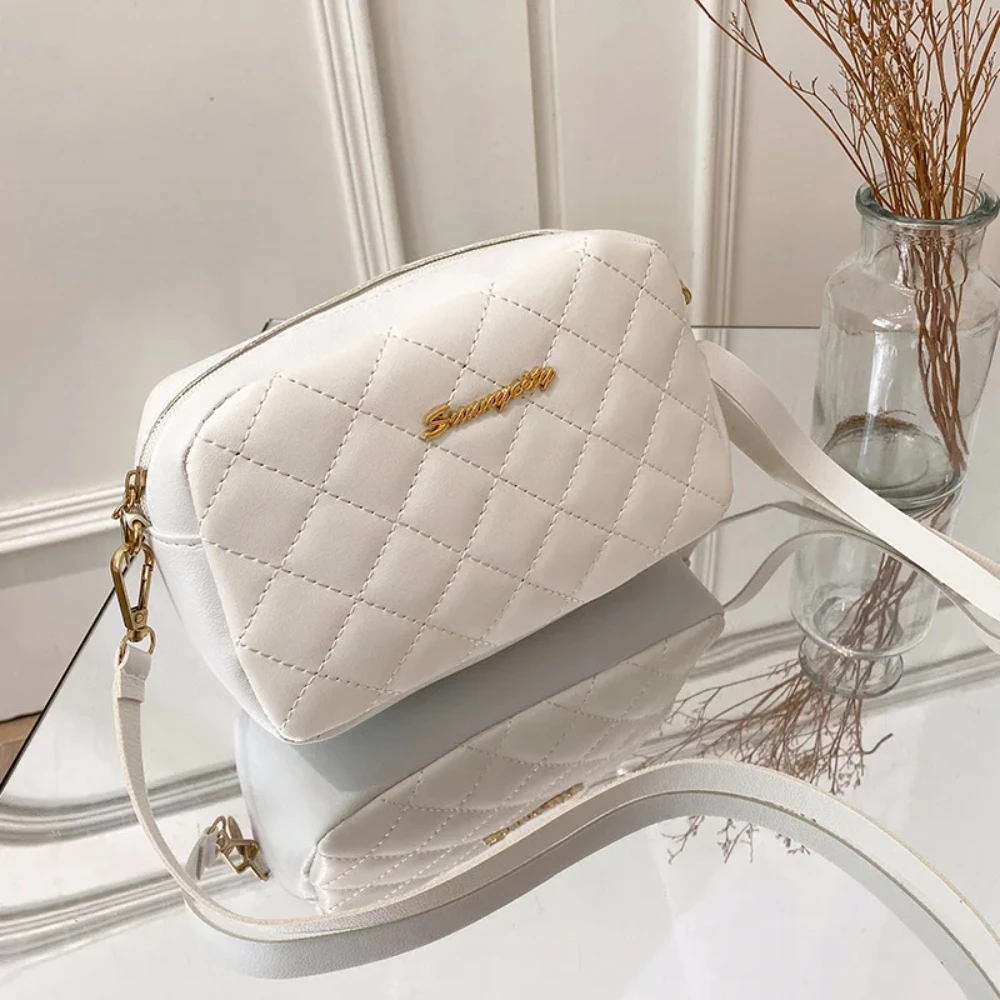 2025, Quaste Kleine Umhängetasche Für Frauen Trend Lingge Stickerei Kamera Weibliche Schulter Tasche Mode Kette Damen Umhängetaschen