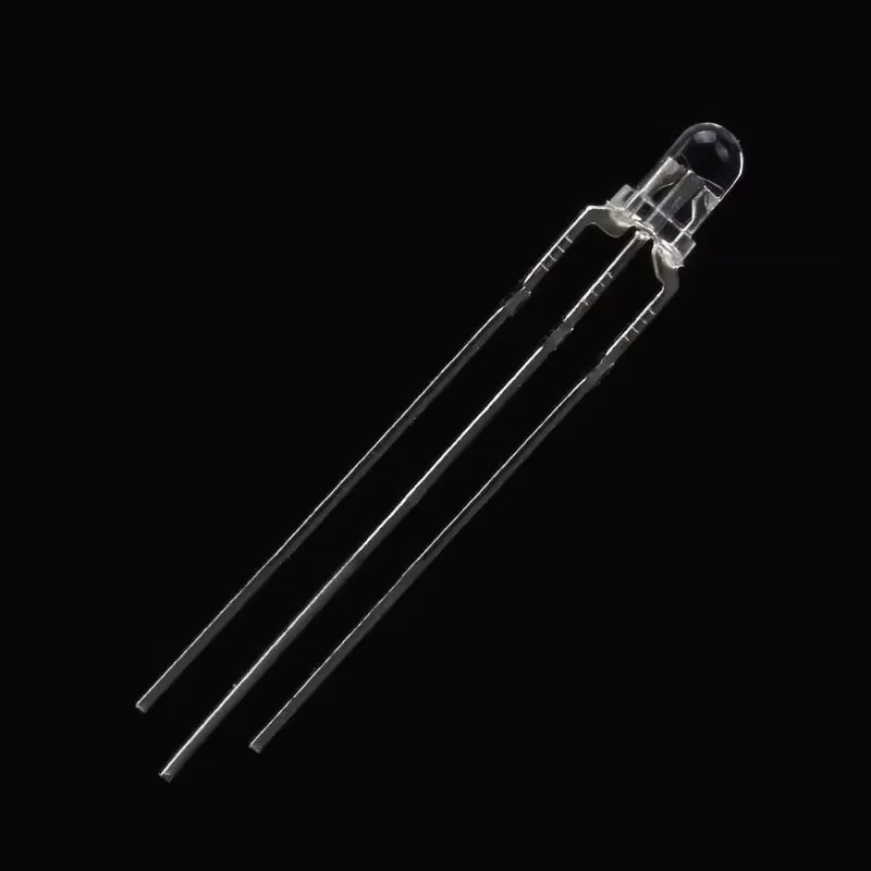 50 PZ 3mm 5mm Lampada Bicolore Rosso Verde Blu Anodo Comune/Catodo 3Pin Trasparente Colloidale Evidenziare LED Diodo Emettitore KIT FAI DA TE