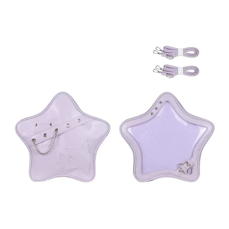 Nouveau Ita sac à dos 2023 populaire sac d'école Transparent pour les femmes doux Chic étoile sac à bandoulière affichage automne Bolsa Сумка