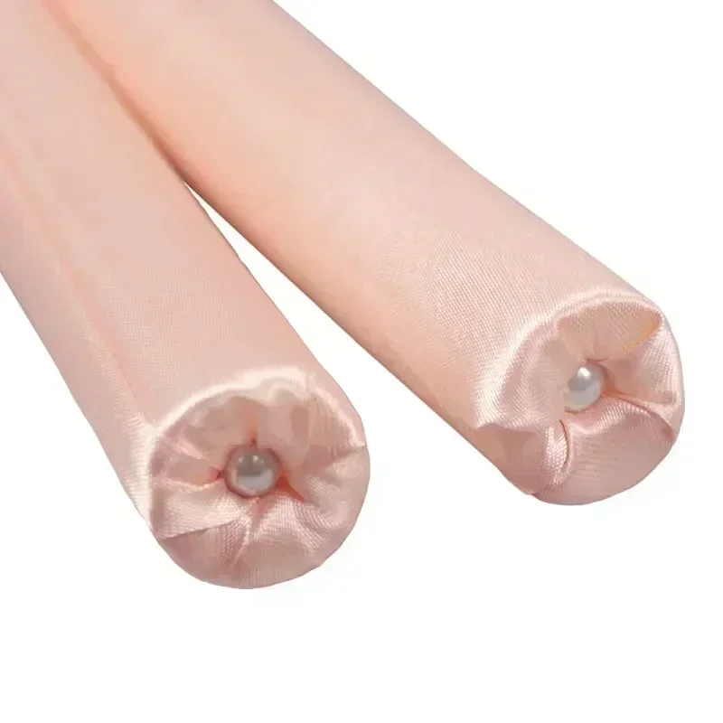 Heatless cabelo encrespadores para ondulação noturna, ferro Headband, preguiçoso seda encrespador, sem calor, cabelo curto longo