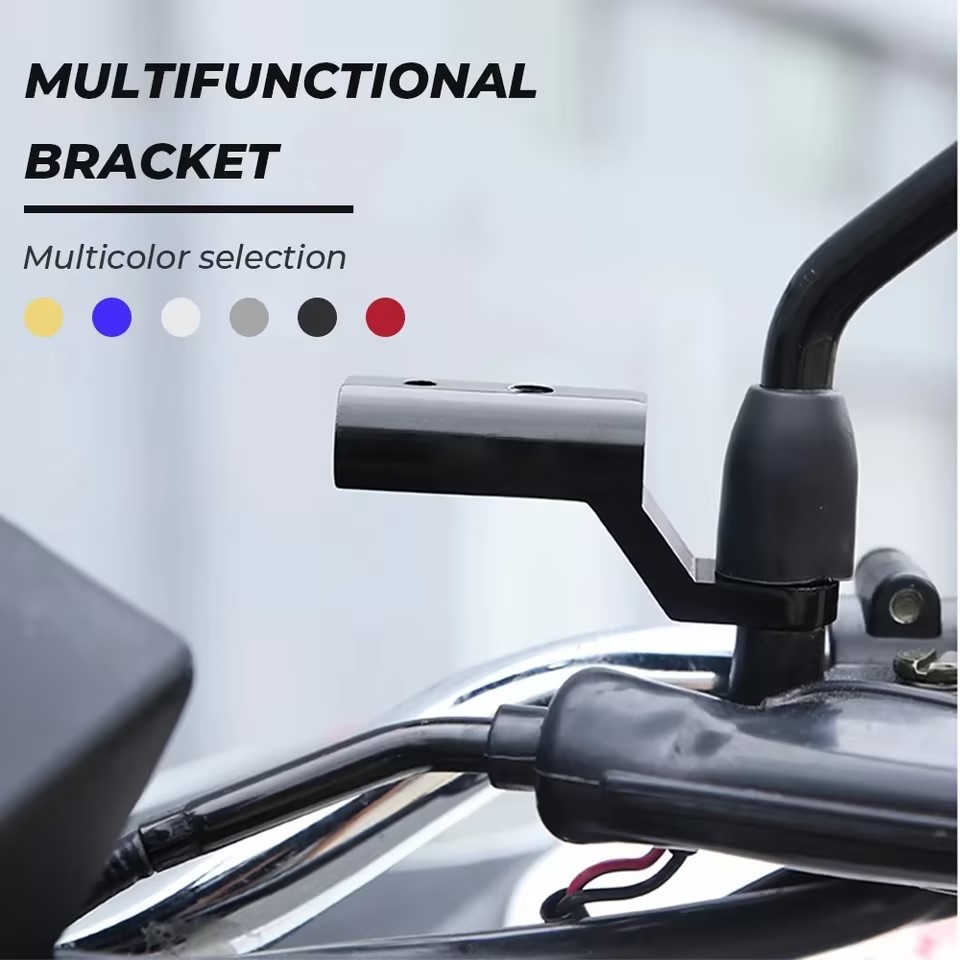 Rearview Mirror Expander Bracket High Quality Universal Adapter Holder Motorbike Accessories Mount for Triumph Suzuki Kawasaki