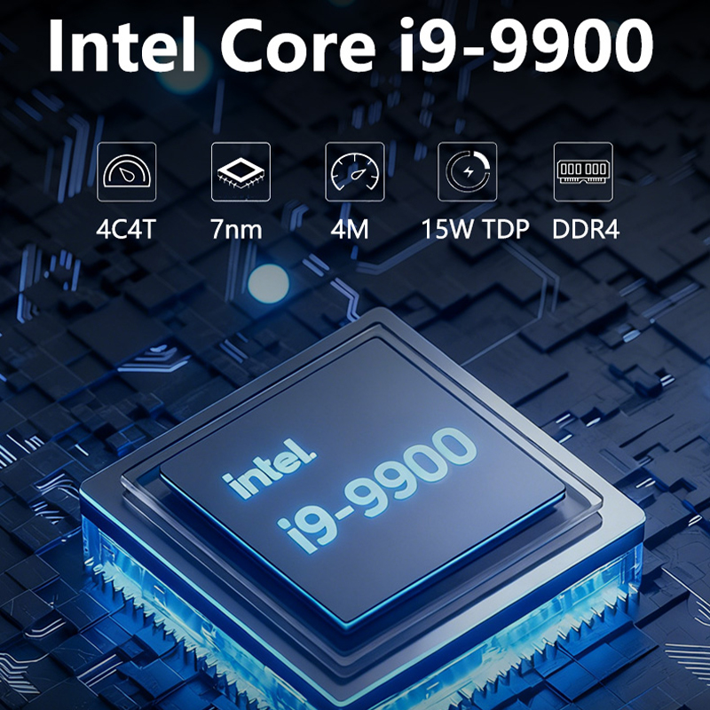 LENO 2025 Business Laptop 15.6'' Windows 11 Intel i9-9900 32GB RAM 2TB SSD Laptop Fingerprint Unlock Office Notebook Computer