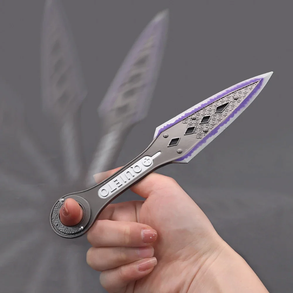22cm Apex Legends Wraith Heirloom Weapon Turn Kunai Not Sharpened Game Sword Metal Ornaments Sword Weapon Boy Gifts Kids Toys