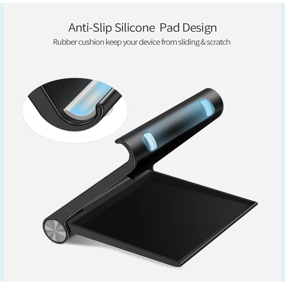 Phone Holder Stand Mobile Universal Support Tablet Stand for iPhone Desk Cell Phone Holder Stand Portable Mobile Holder Mount