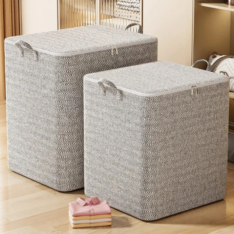 Quilt Aufbewahrung tasche große Kapazität faltbar ohne Stahlrahmen Taschen wasserdichte staub dichte Kleidung Veranstalter Haushalt Umzugs tasche