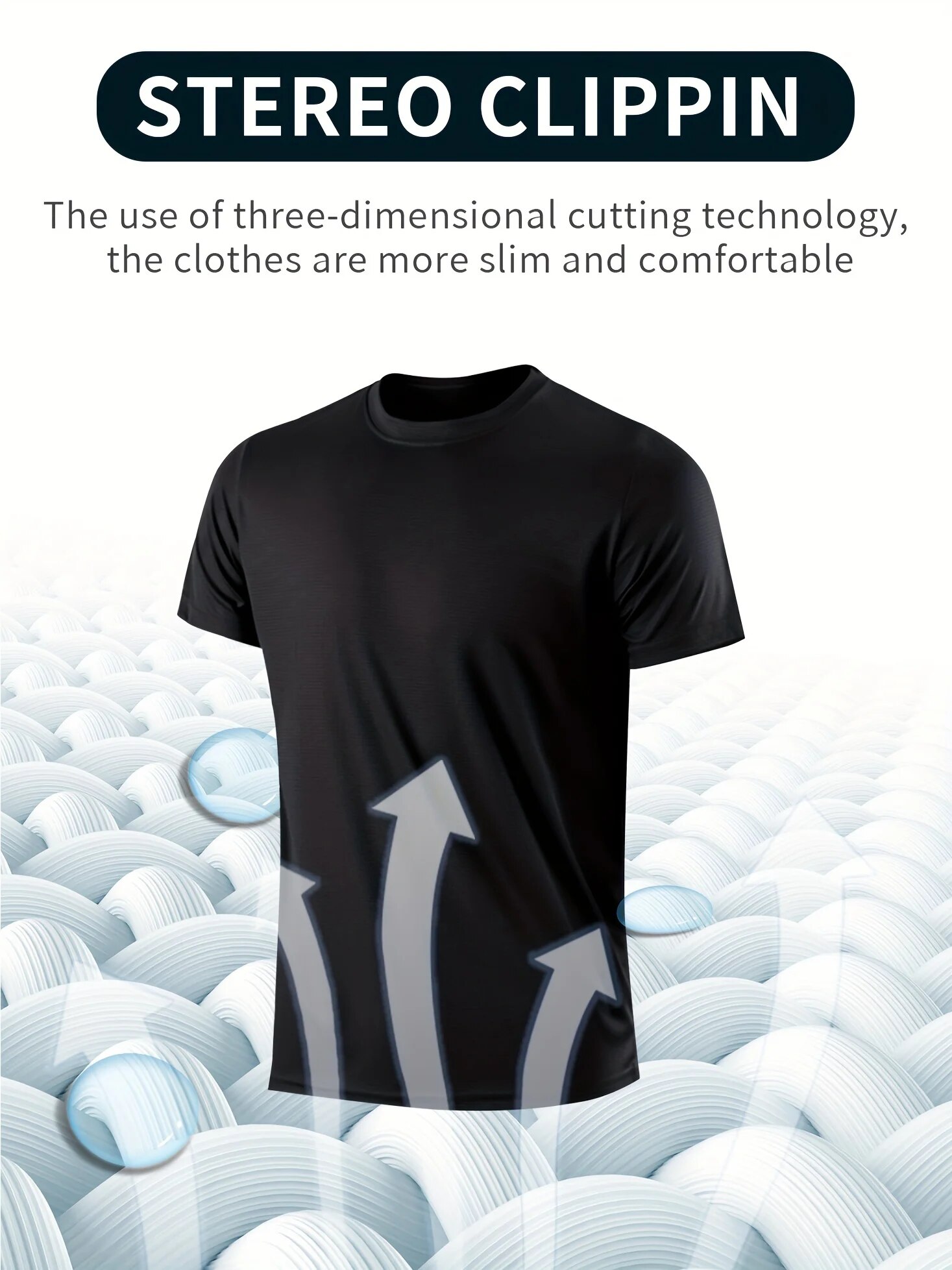 T-shirt a compressione da uomo ad asciugatura rapida da 2/1 pezzi - Camicia sportiva leggera e traspirante per palestra all'aperto, corsa e fitness