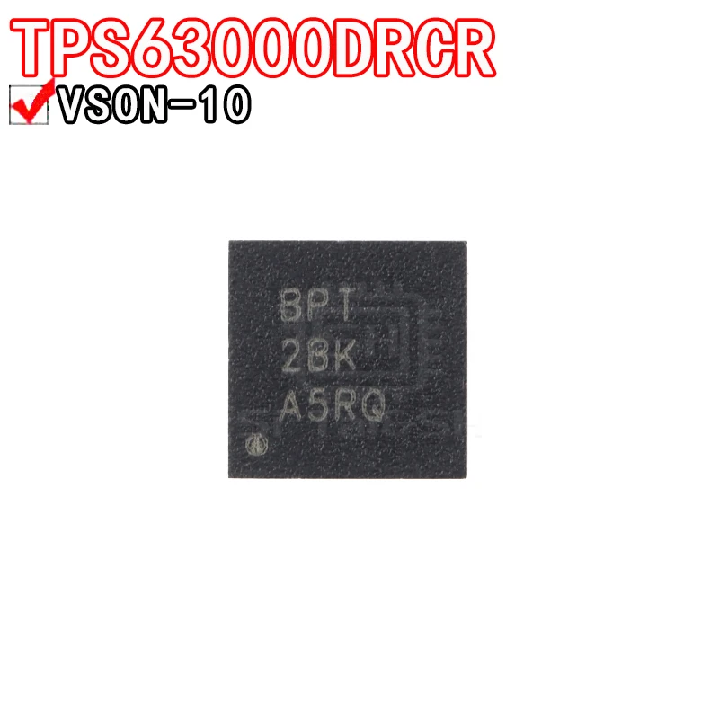 Si Tai&SH 5PCS TPS63000DRCR VSON-10 Hocheffizientes Abwärts-/Boost-Konverter-Datensystem