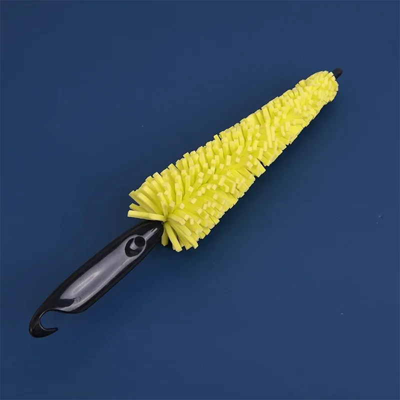 Brosse de lavage de voiture, 1 pièce, brosse pour pneus, nettoie sans effort vos roues de voiture avec ce outil de nettoyage des jantes