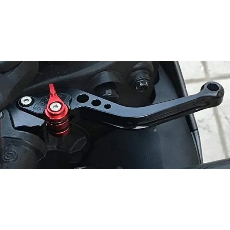 Motorcycle Brake Handle Motorbike Modification CNC Clutch Drum Brake Lever Handle Adjustable Handlebar Set for CG125