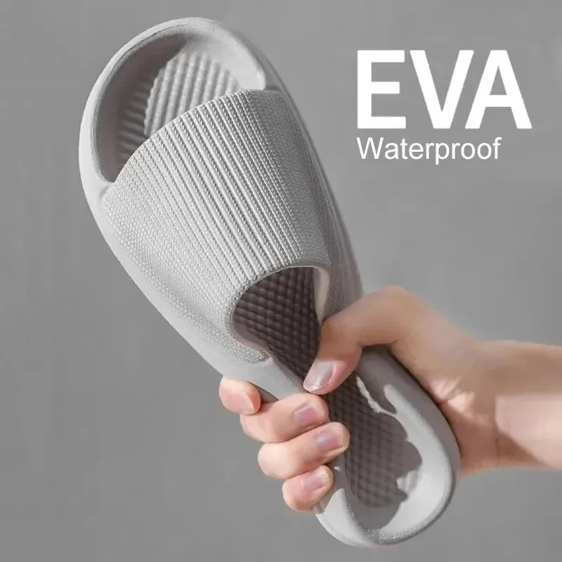 Scarpe da doccia per massaggio con suola morbida in EVA antiscivolo per donna uomo coppia pantofole da bagno alla moda per il tempo libero per la casa impermeabili
