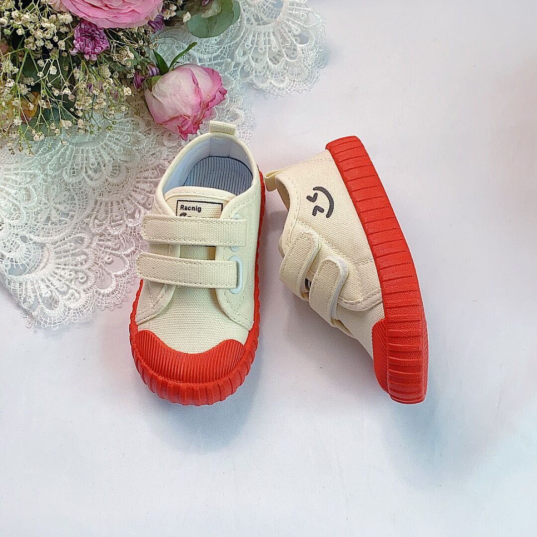 Chaussures d'Niken Toile Souple pour Bébé Garçon et Fille, Basses, avec Crochet pour Document de Bonbons