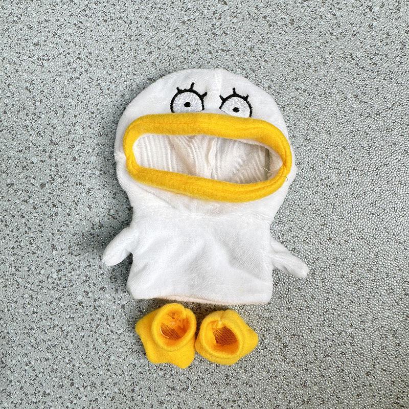 17 ซม.มินิตุ๊กตาเสื้อผ้าชุดอุปกรณ์เสริมสําหรับเกาหลีKpop Exo Labubu Idolตุ๊กตาคู่วิทยาลัยStreetเสื้อกันหนาวเสื้อผ้า