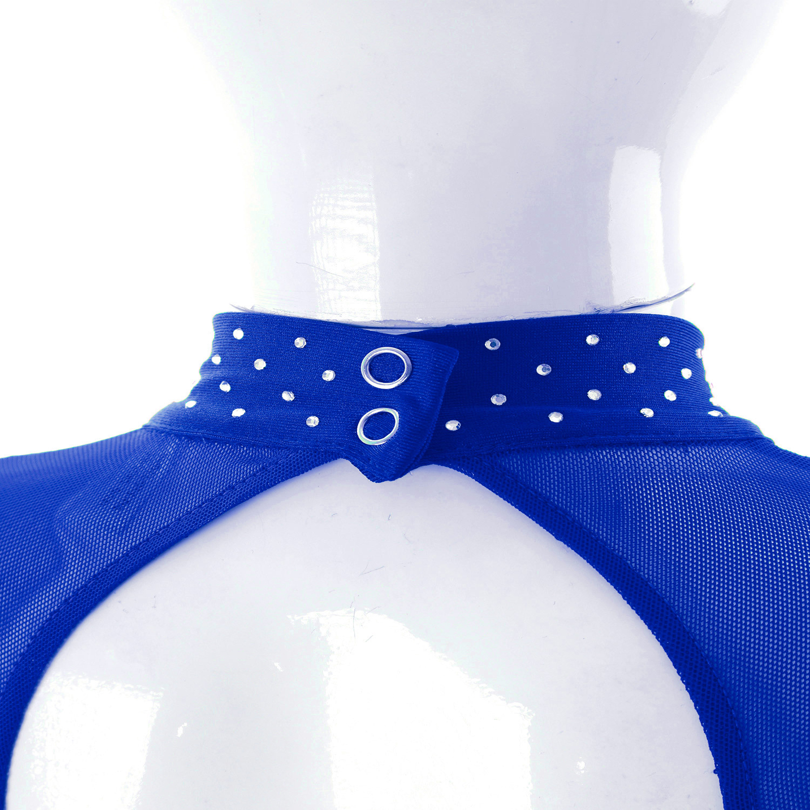 Corpo inteiro ballet dança wear crianças menina acrobacias ginástica collant oco volta glitter strass patinação bodysuit macacão