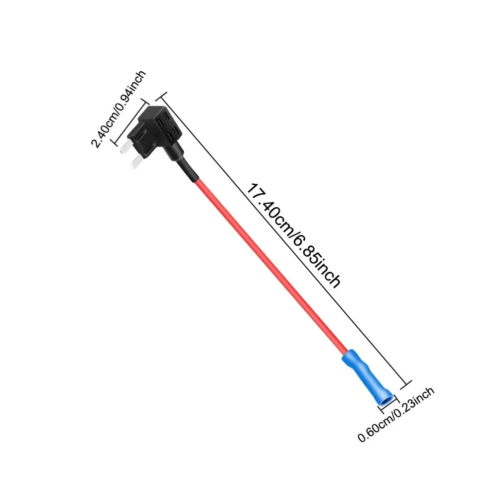5 Stück Add-a-Circuit Adapter APM Tap Mini Blade Micro 12 V Auto Sicherungskasten Halter Auto Motri Versicherung ATM Adapter