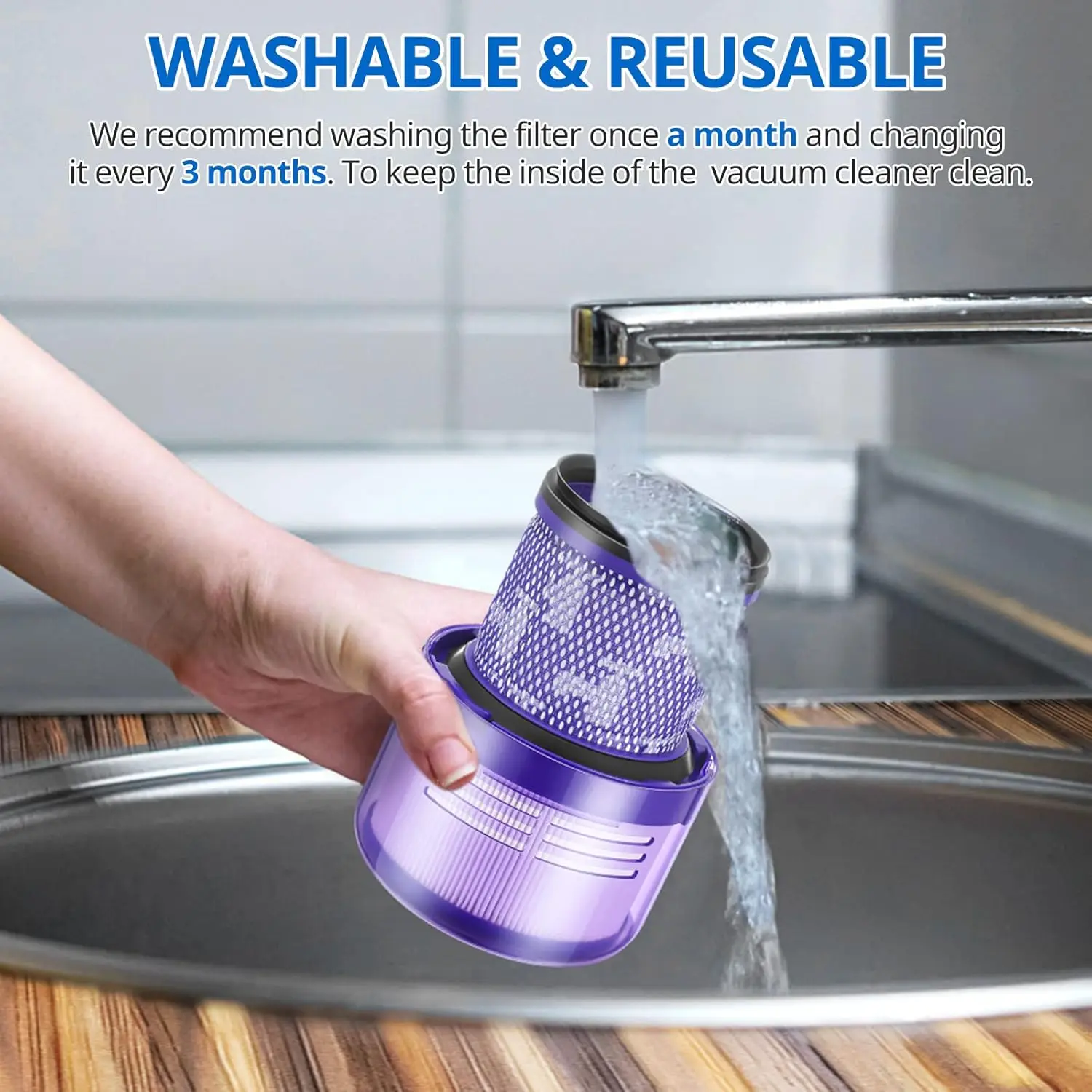 Para Dyson V11 Animal/V11 Unidad de torsión V15 accesorios de detección filtro lavable ciclónico repuestos de aspiradora