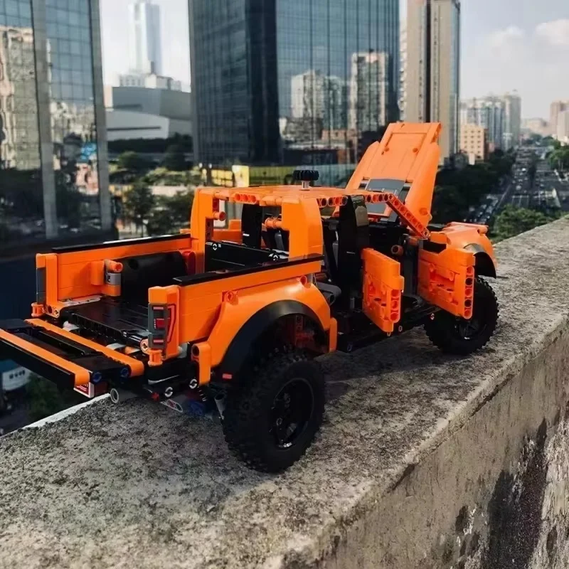 1379Pcsการวิเคราะห์42126 Ford Raptors F-150รถกระบะรถบรรทุกรถกีฬาBuilding Blocks Racingรถอิฐของเล่นสําหรับของขวัญเด็ก