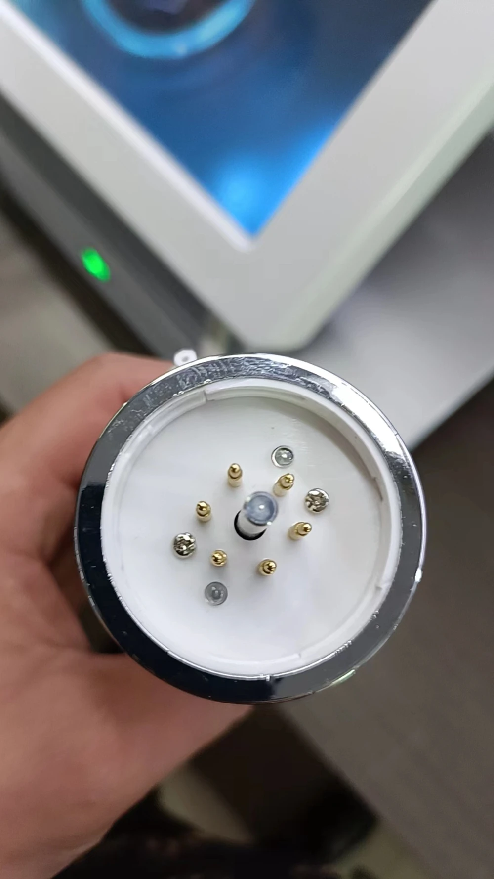 New 2nd Disposable RF Microneedling Cartridge  Gold Plated 10/25/64 Pins Nano Cartridges For Fractional RF Accessory