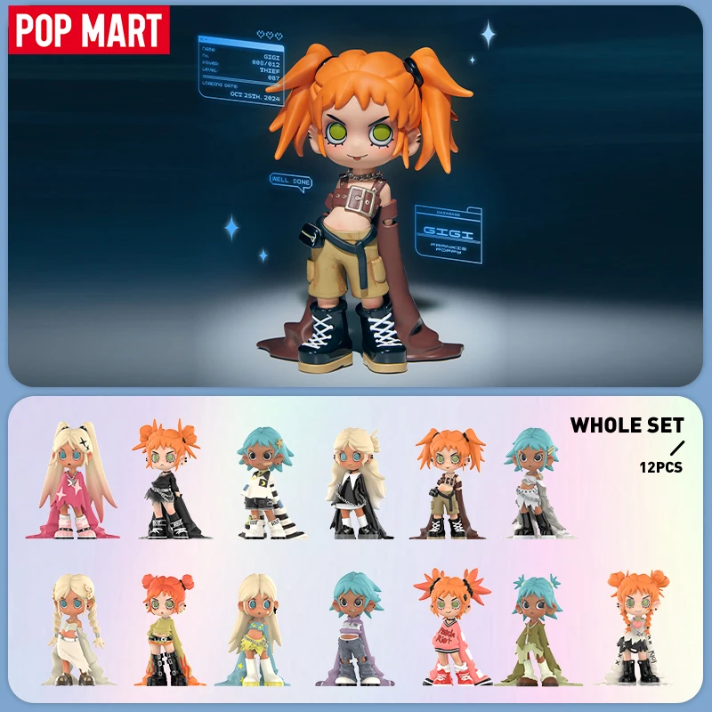 POP MART Lil Peach Riot: Загрузка! Серия фигурок 1 шт./12 шт. POPMART слепая коробка милая игрушка фигурка