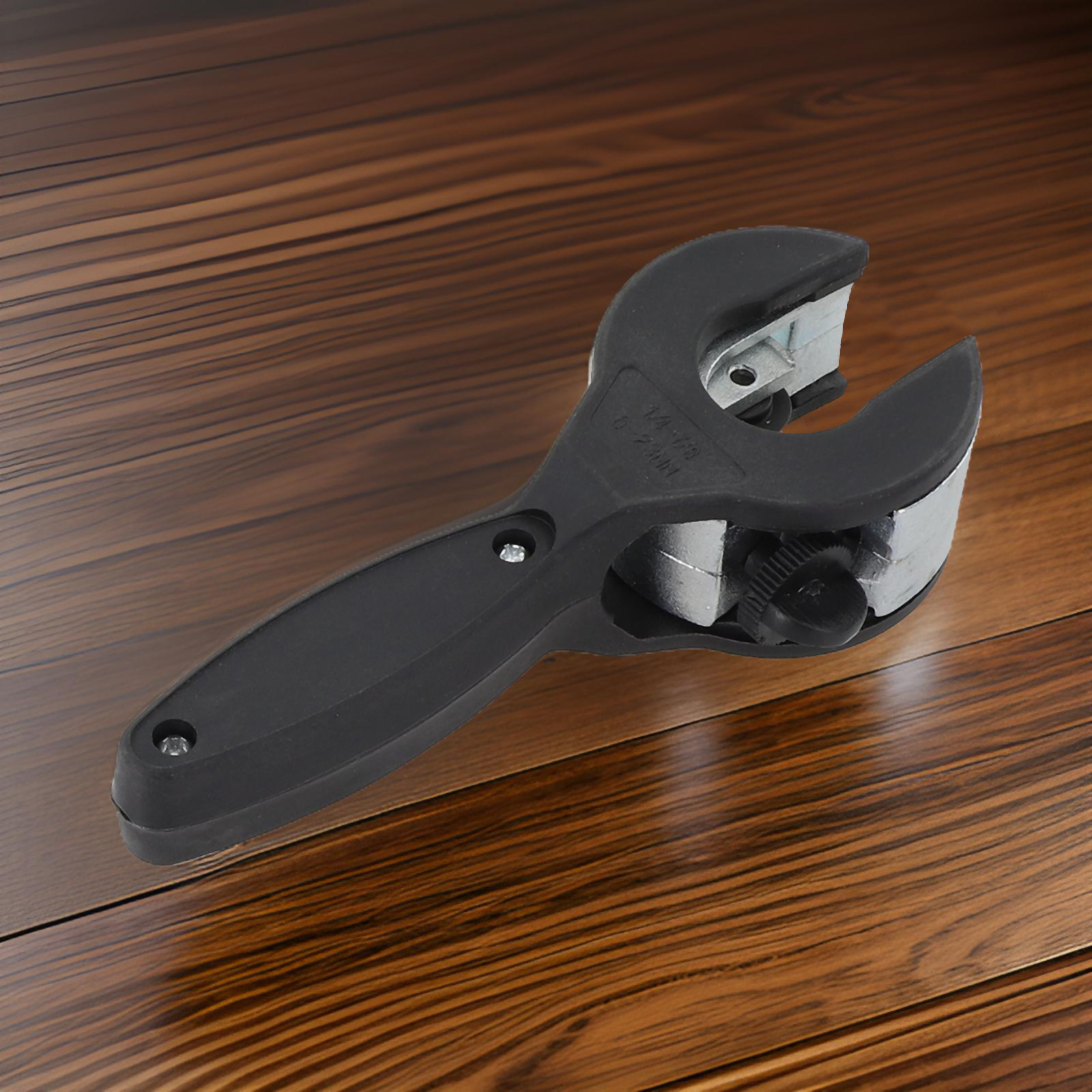 1pc Tagliatubi per tubi a cricchetto per il taglio 6-23mm Acciaio inossidabile Rame Alluminio PVC/PU/PP/PE Utensili manuali per taglio tubi flessibili