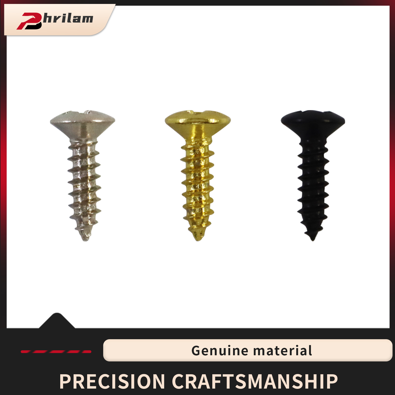 3MM Elektrische Gitaar Bas Slagplaat Schroeven Pick Guards Scratch Plaat Montage Schroeven voor FD ST TL