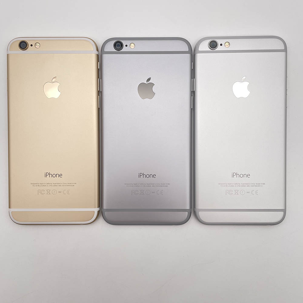 Apple iPhone 6 teléfono móvil Original usado desbloqueado 4,7 "16/32/128GB ROM Dual Core IOS 8MP cámara 3G 4G LTE huella digital