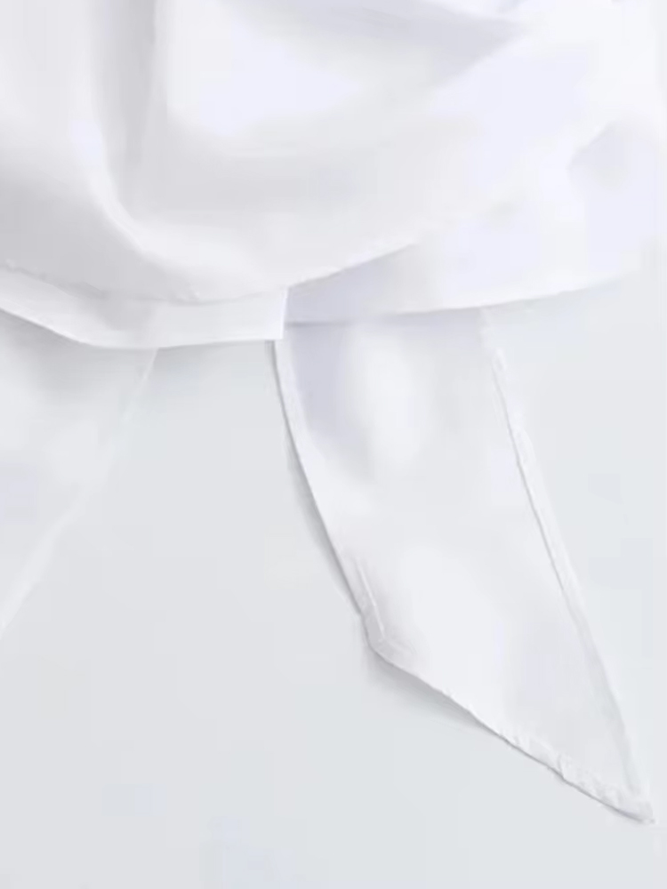 Blusas quimono femininas de manga comprida com gravata borboleta, botão frontal, camisas femininas, tops chiques, moda