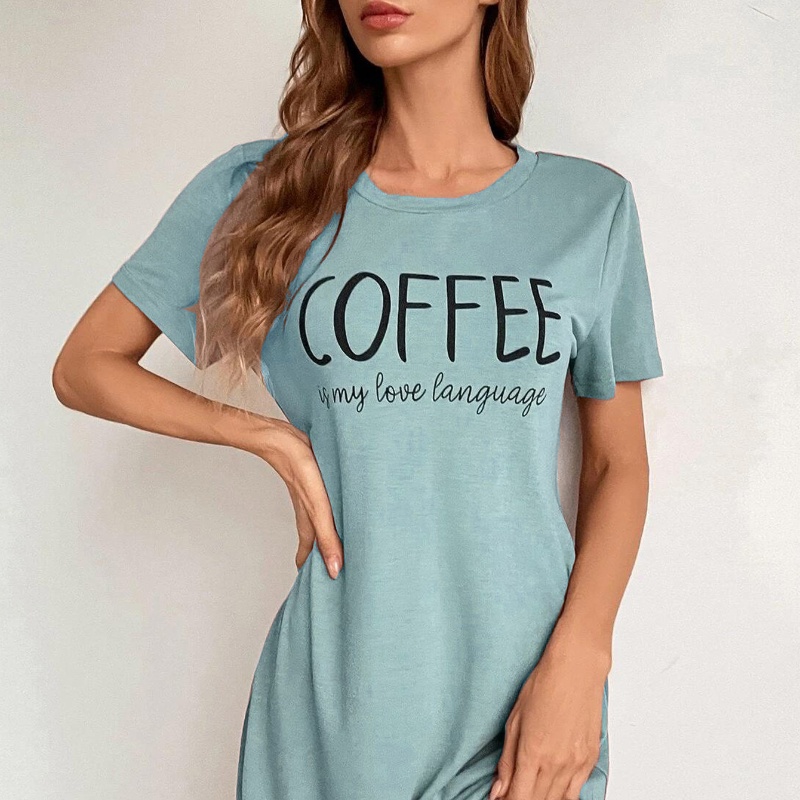 Camisola De Seda De Leite Para Mulheres, Pijamas De Manga Curta, Camisola Dos Desenhos Animados, Pijamas Casuais Doces, Pijamas