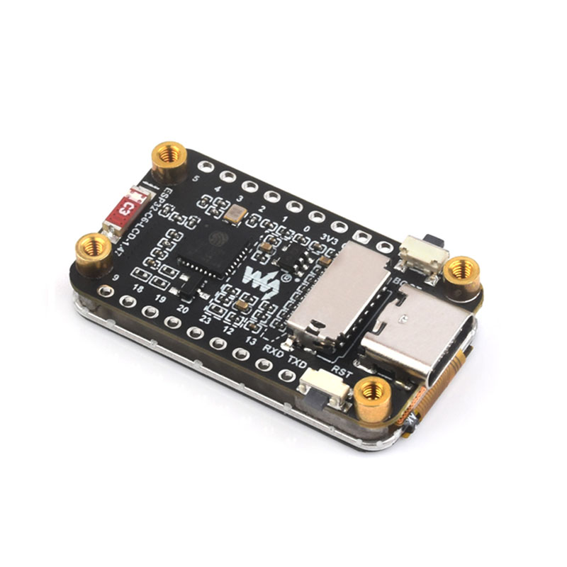 Waveshare ESP32-C6 1,47-дюймовый сенсорный ЖК-дисплей с сенсорным экраном, макетная плата IPS, поддержка Wi-Fi 6 и Bluetooth ESP32 C6 1,47 дюйма