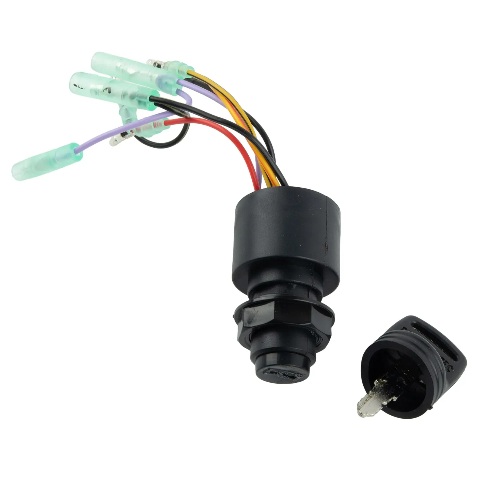 Interruptor de chave de ignição 87-17009A5 com 2 chaves para motores de popa Mercury 3 Pos 87-17009A5